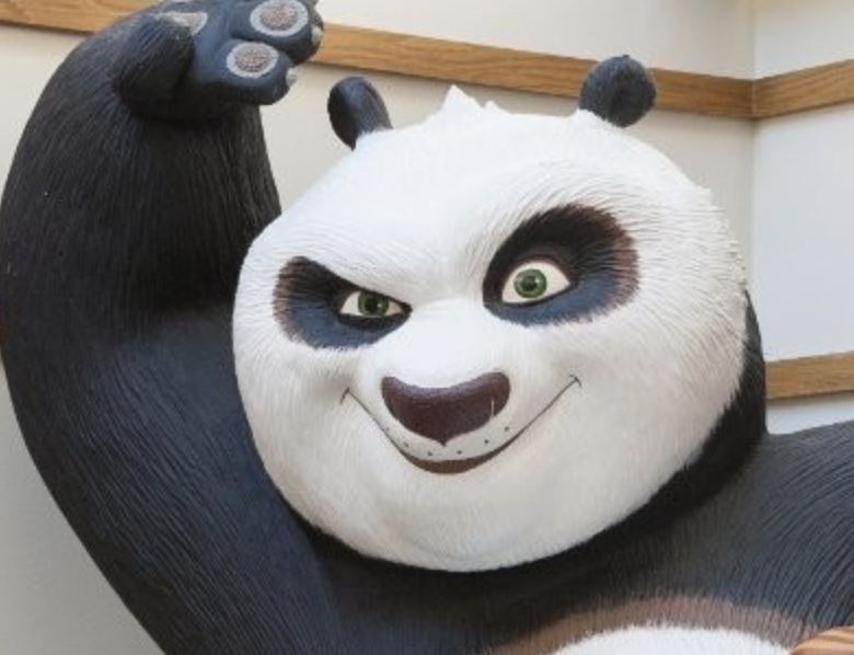 Picture of a figure of Kung-fu Panda